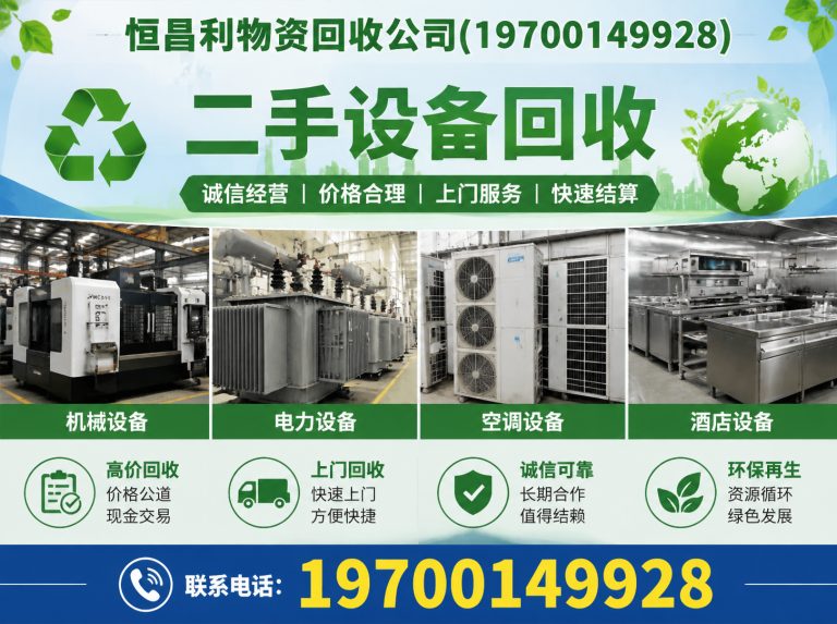 番禺区整厂打包回收展示图